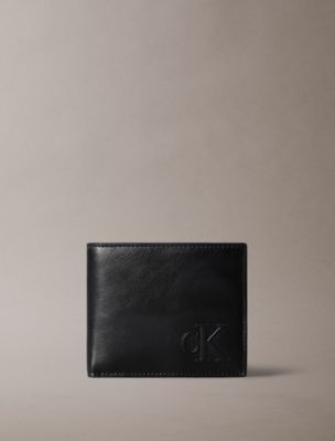 Sculpted Impression Bifold Wallet with Coin Pouch