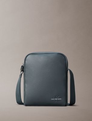 Monogram Logo Reporter Bag, Anthracite