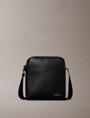 Sac Reporter à monogramme, noir