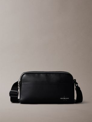 Monogram Logo Camera Bag, Black
