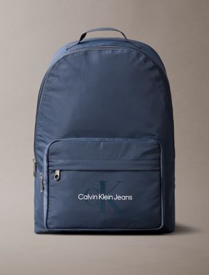 Monogram Logo Sport Backpack, Ombre Blue