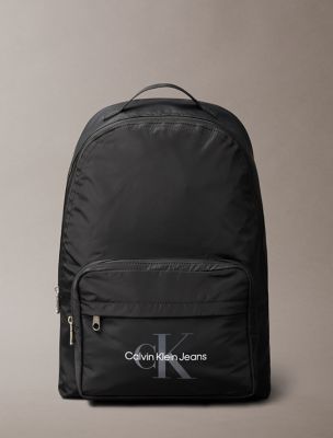 Monogram Logo Sport Backpack, Black