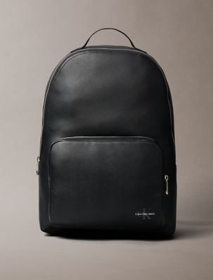 Monogram Logo Campus Backpack, Black