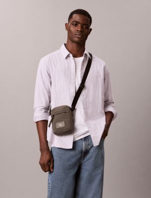 Мужская сумка Calvin Klein Nylon Reporter, цвет: Beluga — фото 4