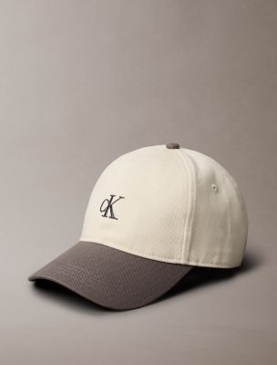 Contrast Embroidered Logo Baseball Cap, Ebony