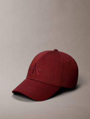 Embroidered Monologo Baseball Cap, Fired Brick