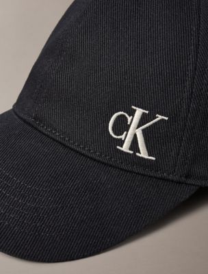 CK BASEBALL CAP コットンツイルキャップ Calvin Klein CKロゴ刺繍 コットンツイル キャップ ユニセックス