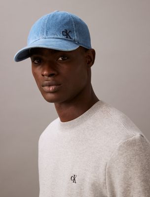 Washed Denim Embroidered Logo Baseball Cap | Calvin Klein