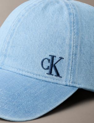 Washed Denim Embroidered Logo Baseball Cap | Calvin Klein