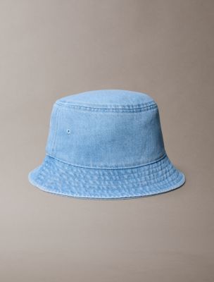 Monogram Denim Bucket Hat | Calvin Klein