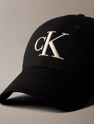 キャップ   Unisex CKJ Monogram Embroidered Ball Cap 4K5031 Embroidered Monogram Logo Cap | Calvin Klein