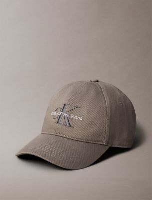 Monogram Logo Baseball Cap, Charcoal Grey