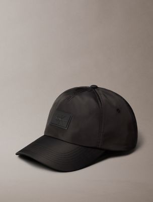 Monogram Logo Patch Baseball Cap, Black