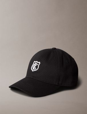 Logo Crest Baseball Cap, Black