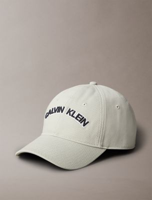 Embroidered Logo Baseball Cap, Gray Violet