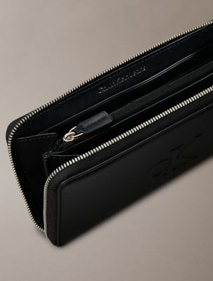 Sculpted Impression Zip Wallet | Calvin Klein