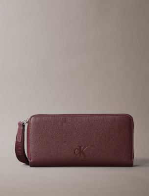 All Day Zip Wristlet Wallet, Cherrywood