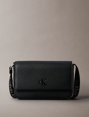 All Day Phone Flap Crossbody Bag, Black