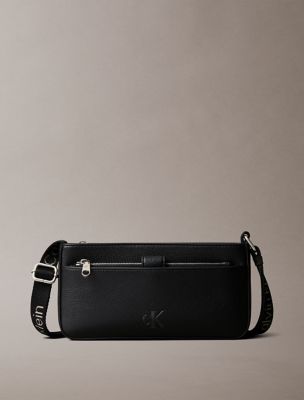 All Day Phone Zip Crossbody Bag, Black