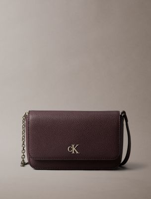Archive Hardware Flap Crossbody Bag, Fudge