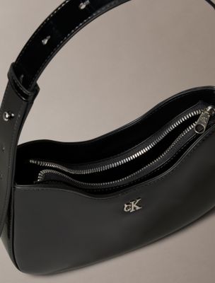 Minimal Monogram Curved Shoulder Bag | Calvin Klein