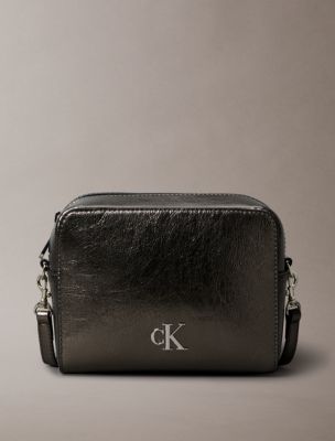 Archive Hardware Reflective Camera Bag, Gunmetal