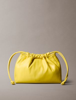Drawstring Crossbody Bag, Snake Eye