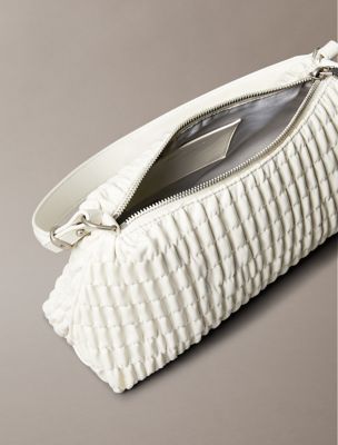 ★ ★ Women's Ruched Shoulder Bag 4K3088G 67U 4K3 Ruched Shoulder Bag | Calvin Klein