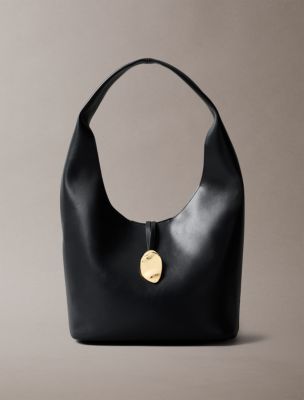 Slouchy Shoulder Bag, Black