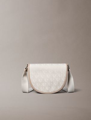 All Day Logo Jacquard Saddle Bag, Chateau Gray
