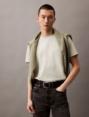 Cotton Blend Classic T-Shirt, Swamp
