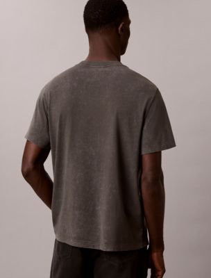 Мужские футболки Calvin Klein Powder Wash Crewneck Tee — фото 4