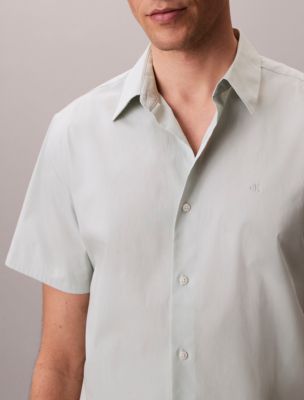Мужские рубашки Calvin Klein Cotton Stretch Classic Button-Down Shirt — фото 3