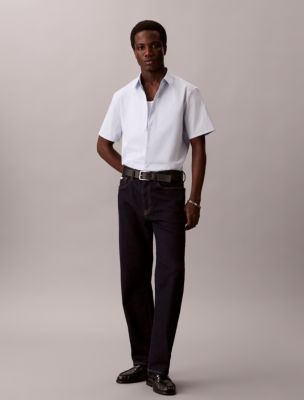 Cotton Stretch Classic Button-Down Shirt, Plein Air