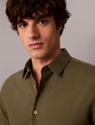 Slim Stretch Button-Down Shirt - thumbnail 4