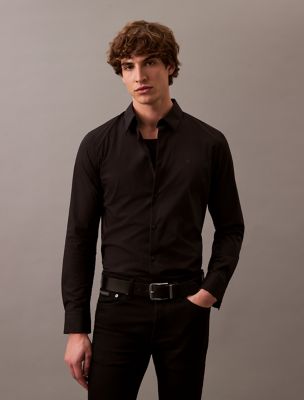 Slim Stretch Button-Down Shirt