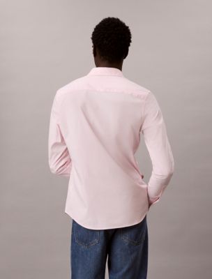 Мужские рубашки Calvin Klein Slim Stretch Button-Down Shirt — фото 3