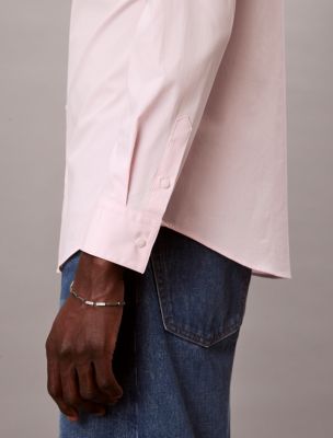 Мужские рубашки Calvin Klein Slim Stretch Button-Down Shirt — фото 4