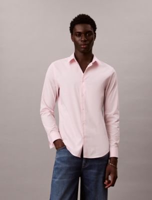 Мужские рубашки Calvin Klein Slim Stretch Button-Down Shirt — фото 5
