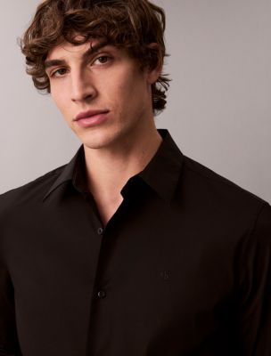 Мужские рубашки Calvin Klein Classic Stretch Button-Down Shirt — фото 2