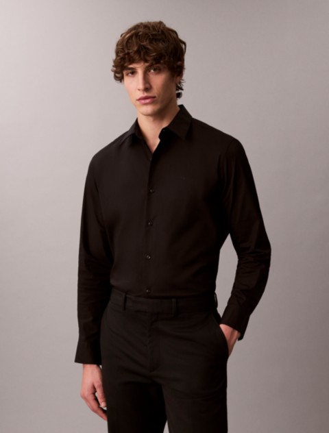 Мужские рубашки Calvin Klein Classic Stretch Button-Down Shirt