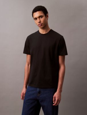 Mini Shadow Stripe Classic Tee, Black