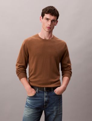 Merino Wool Classic Sweater, Thrush