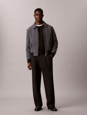 Мужской свитер Calvin Klein Merino Wool Classic, цвет: Чёрный — фото 3