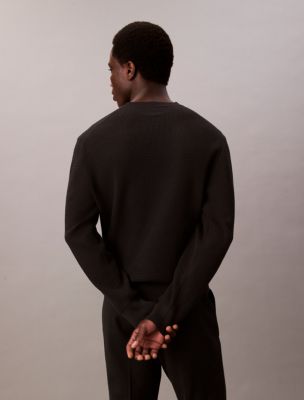 Мужские свитеры Calvin Klein Textured Relaxed Sweater — фото 3