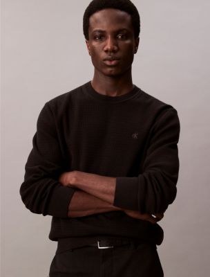 Мужские свитеры Calvin Klein Textured Relaxed Sweater — фото 4