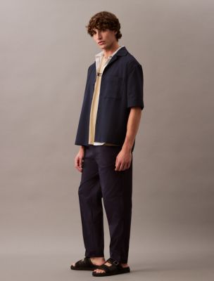 Pull-On Trousers, Baritone Blue