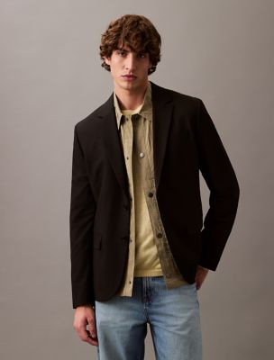 Refined Slim Blazer, Black