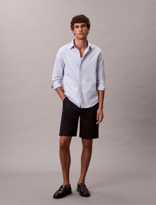 Refined Stretch Tailored Shorts , Dark Sapphire