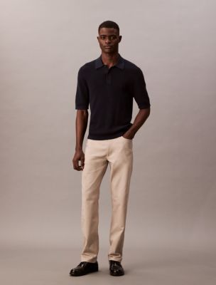Standard Straight Stretch 5-Pocket Pants, Plaza Taupe